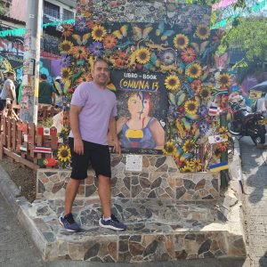Things to do in Medellin – welcome entrance to Comuna 13 street art neighborhood