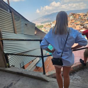 Things to do in Medellin – panoramic view over the hillside neighborhoods of Comuna 13