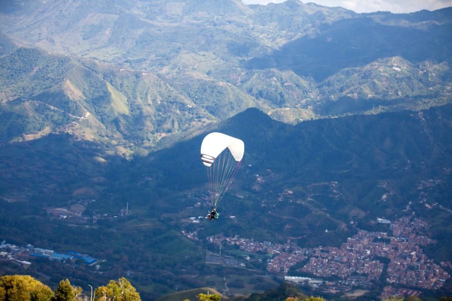 Paragliding in Jardín Antioquia