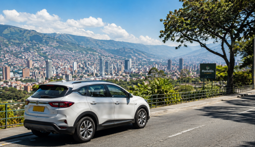 rent a car in Medellín