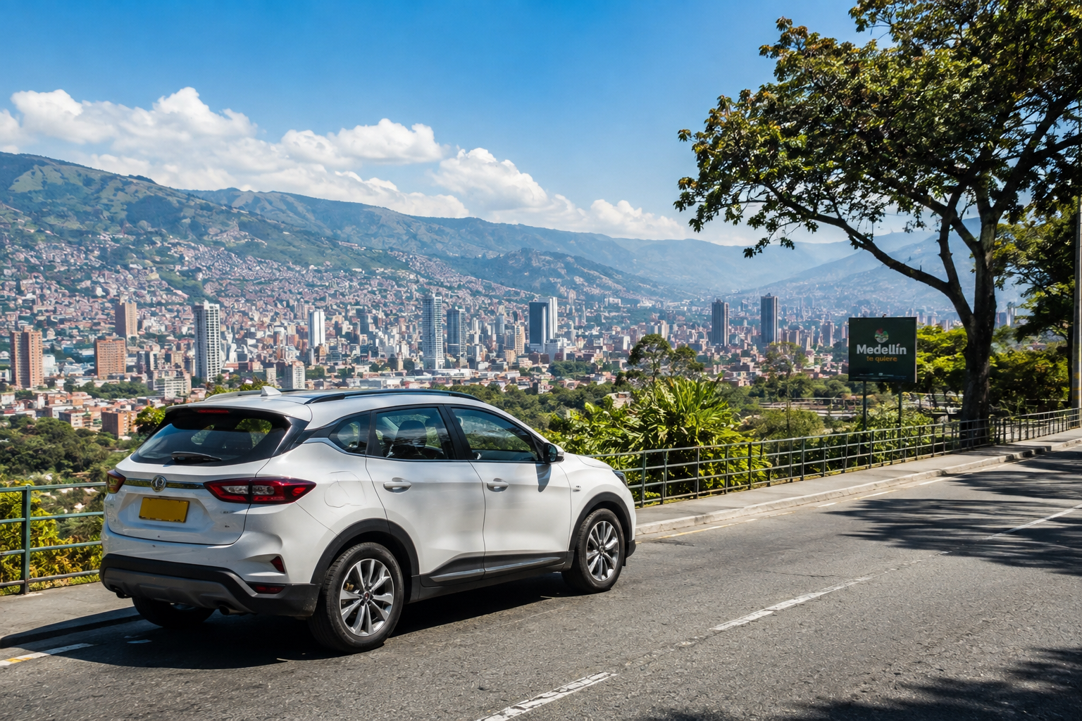 rent a car in Medellín